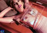 Eva Mendes shows her breasts in topless photoshoot for Italian Vogue Magazine - HQ scans 